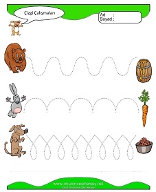 Çizgi Çalışma Sayfaları